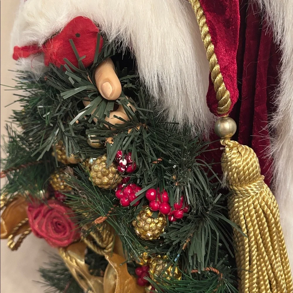 Kirkland Large Decorative Santa Statue 30” Tall